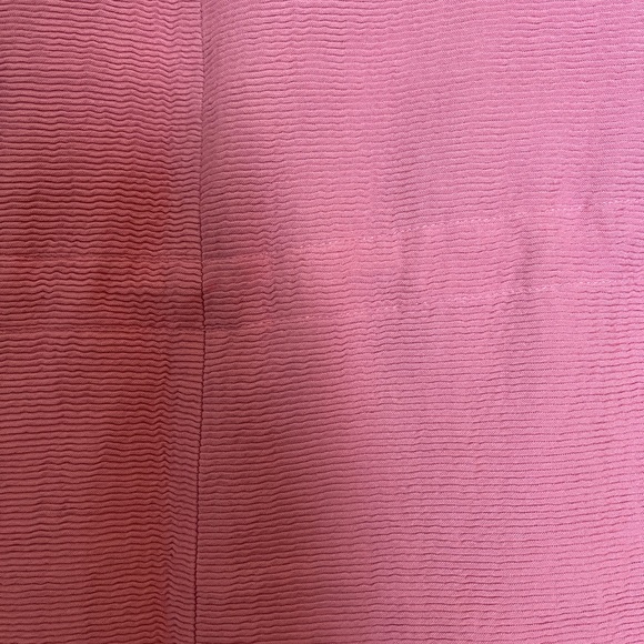 Zara Long Pink Textured Jacket - Picture 8 of 12